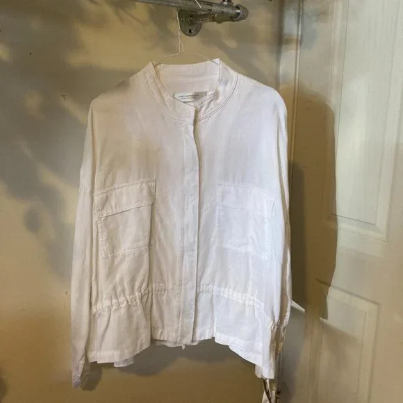 SOLD (xchange )100% LINEN JACKET - Picture 1 of 16